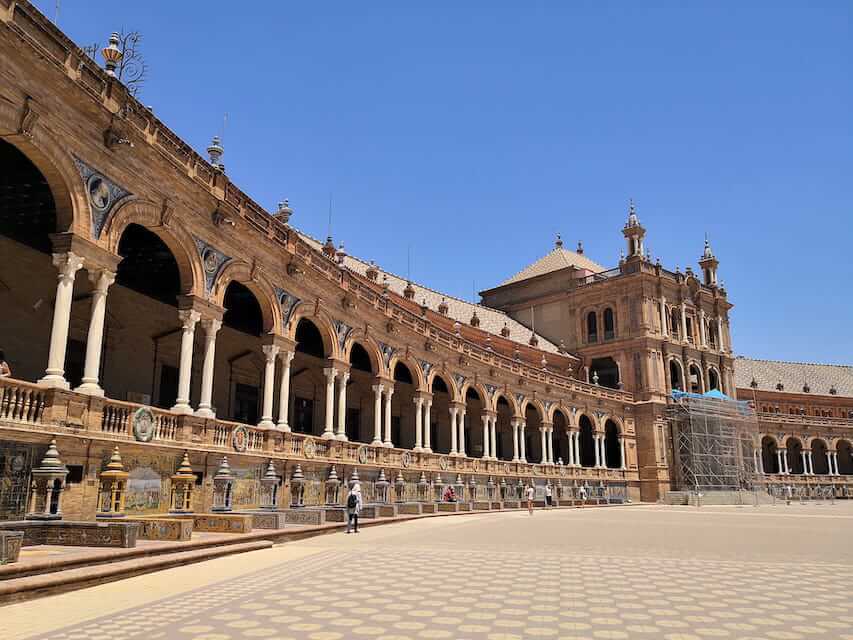 Fotografía de la Plaza de España